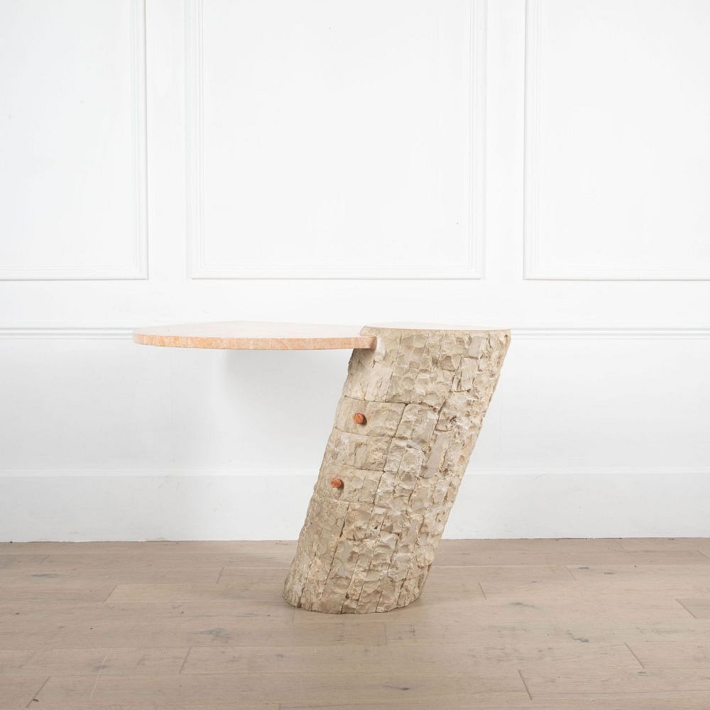 20th Century Tessellated Stone Console CO3034053