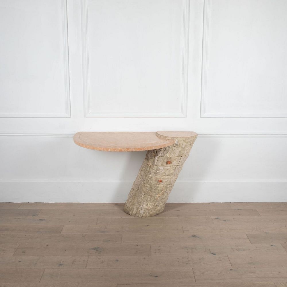 20th Century Tessellated Stone Console CO3034053