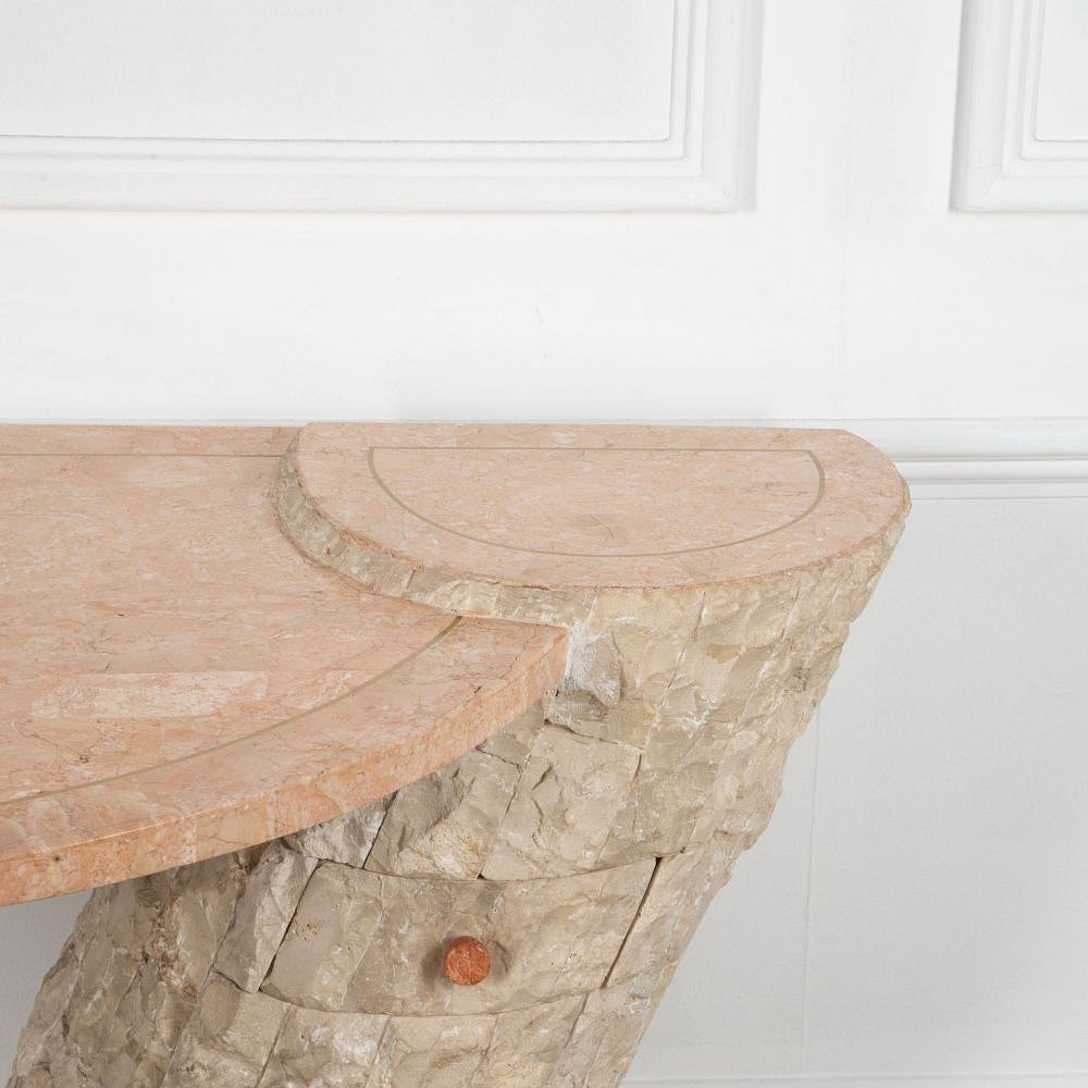 20th Century Tessellated Stone Console CO3034053