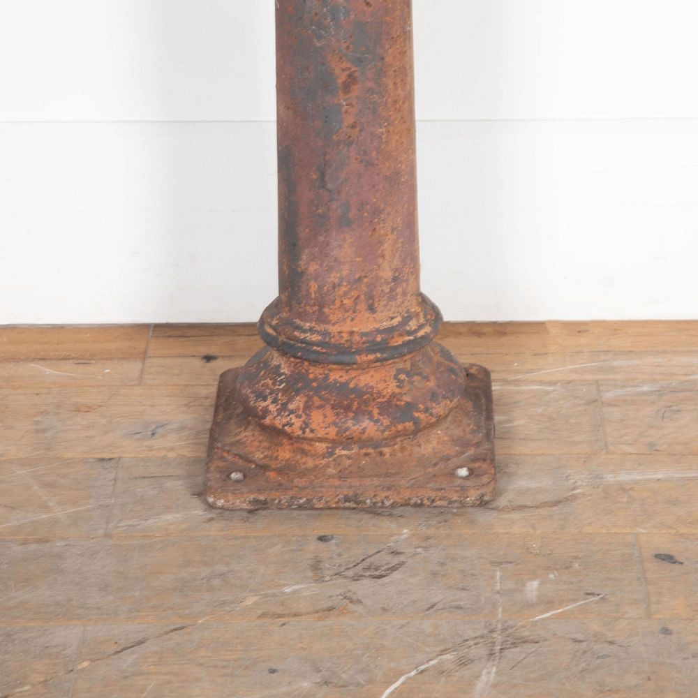19th Century French Cast Iron Console CO3733131