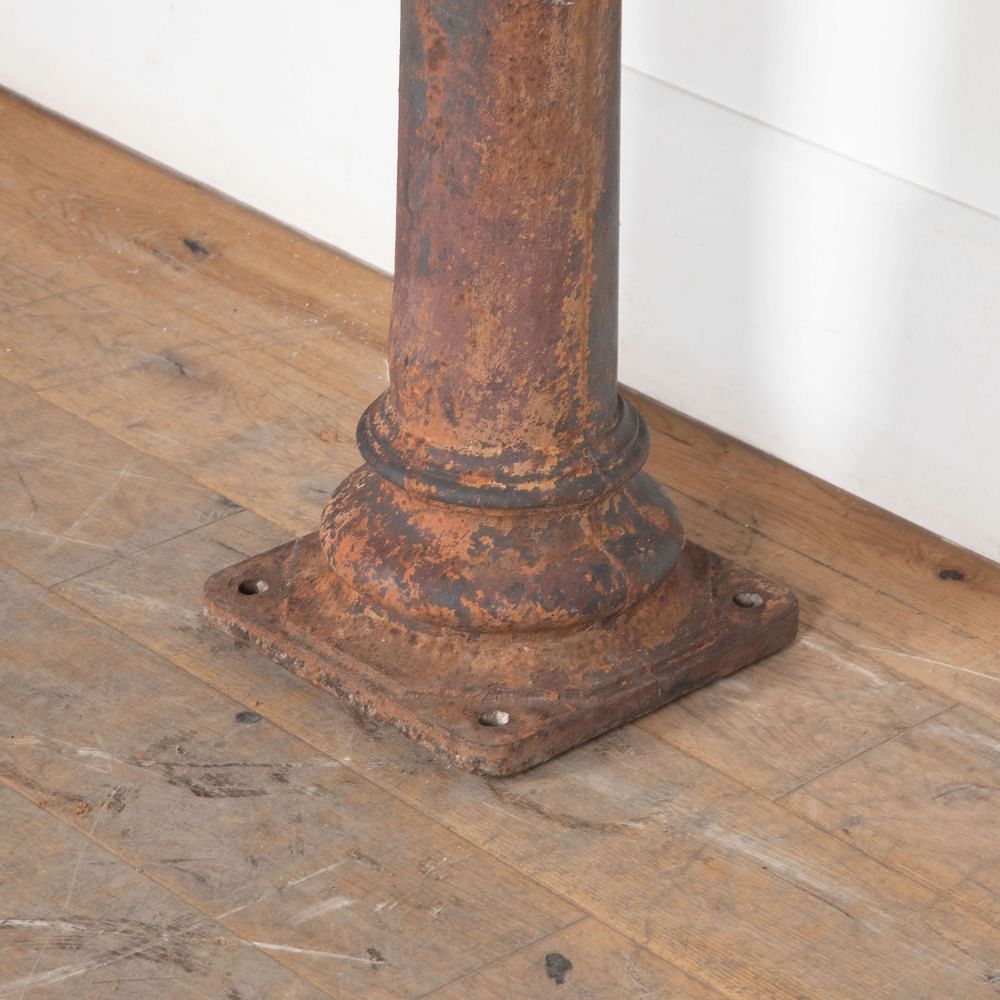 19th Century French Cast Iron Console CO3733131