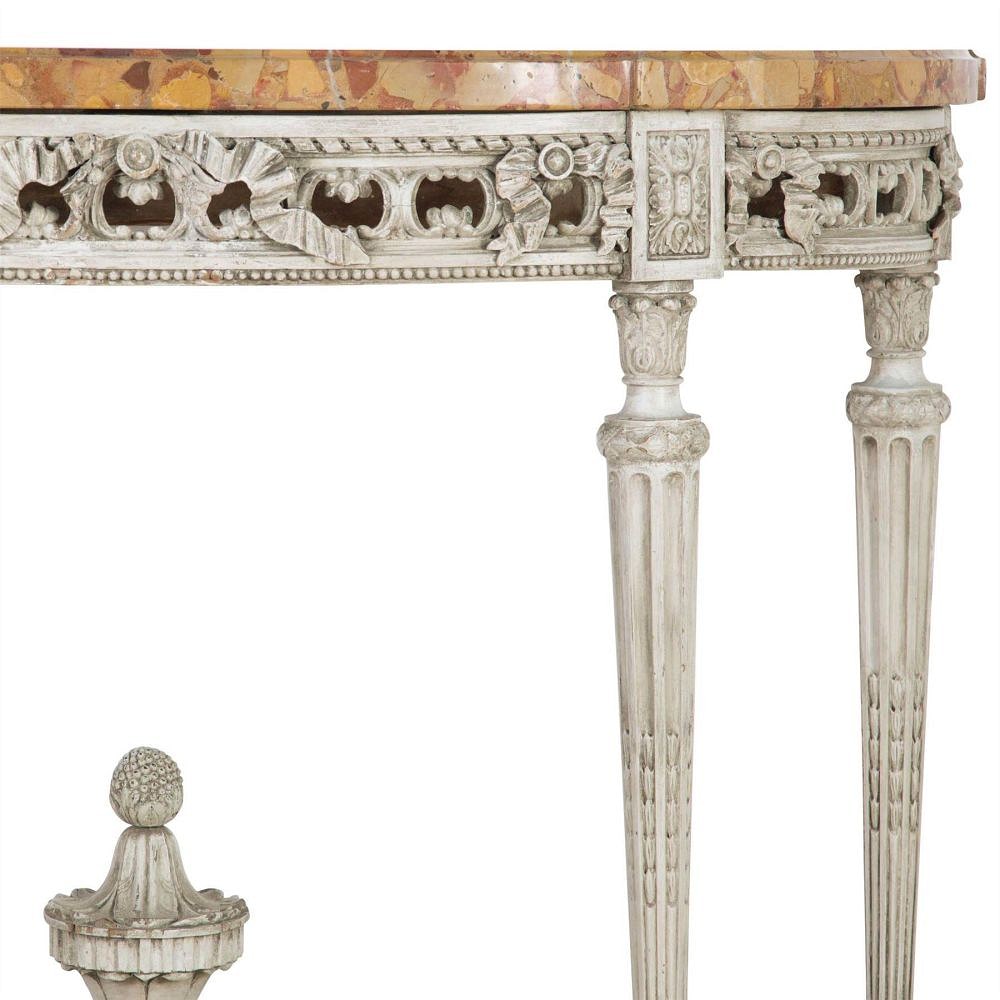 French 19th Century Demi Lune Console CO4311149