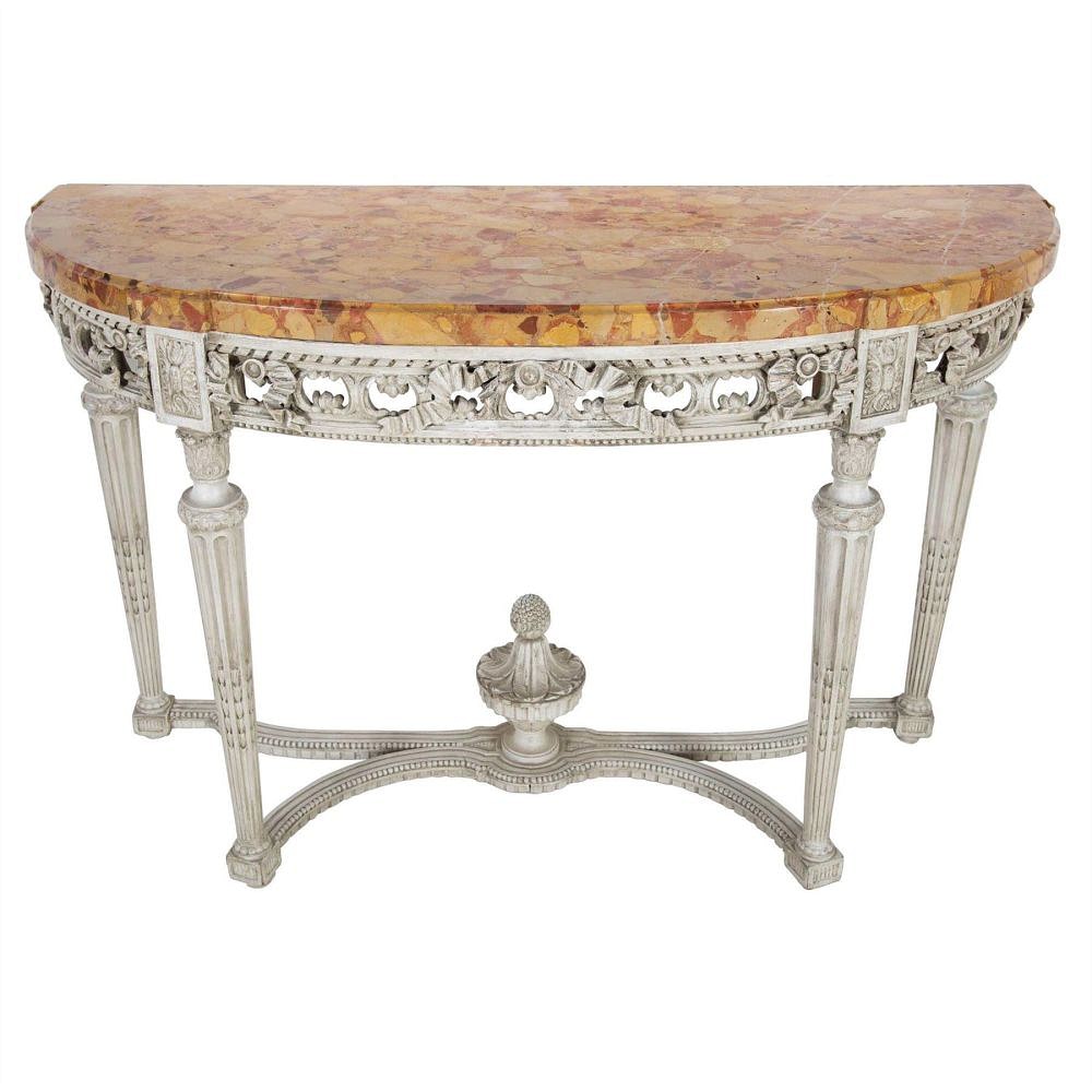 French 19th Century Demi Lune Console CO4311149