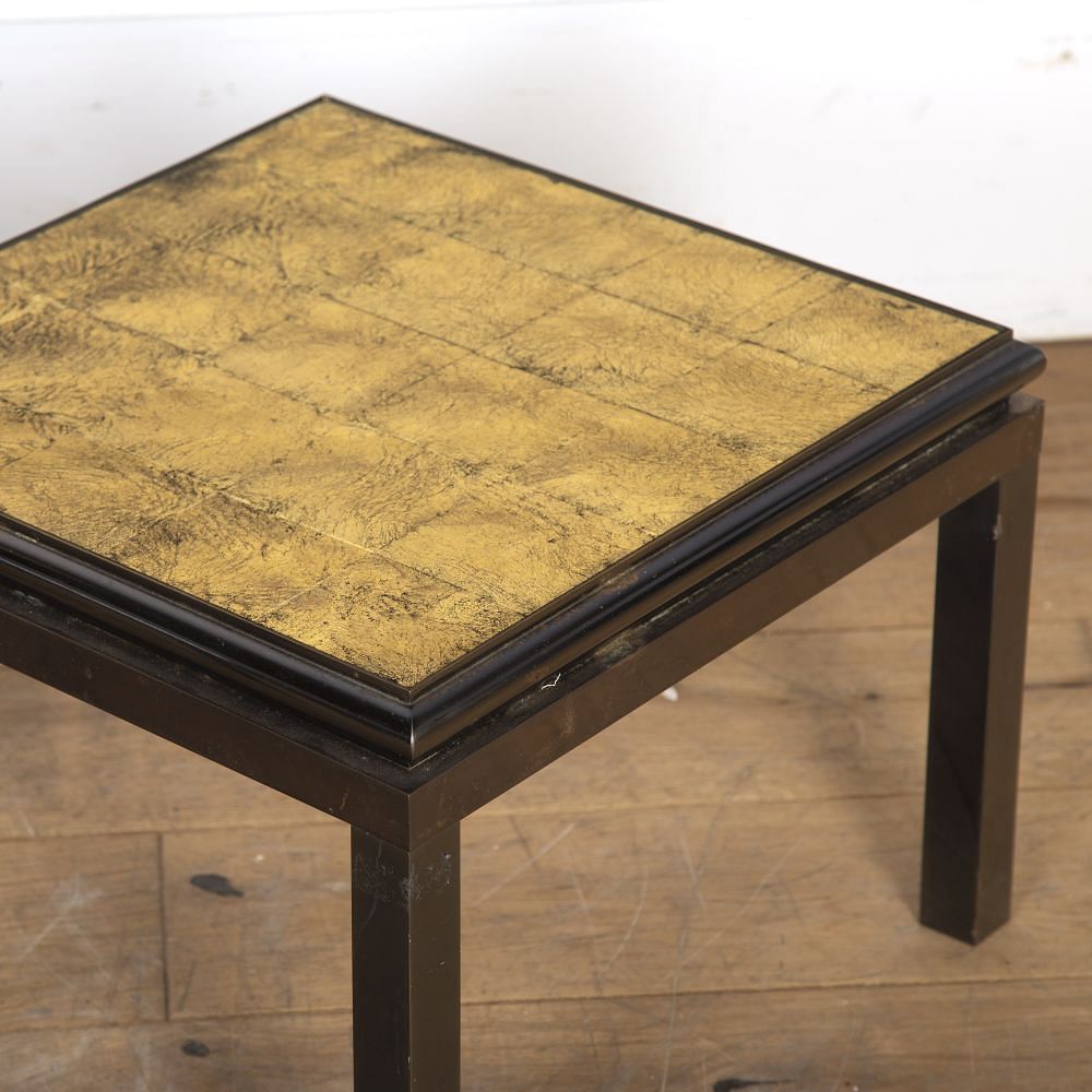 Pair of Mid-Century Smoked Glass Side Tables CO4620529