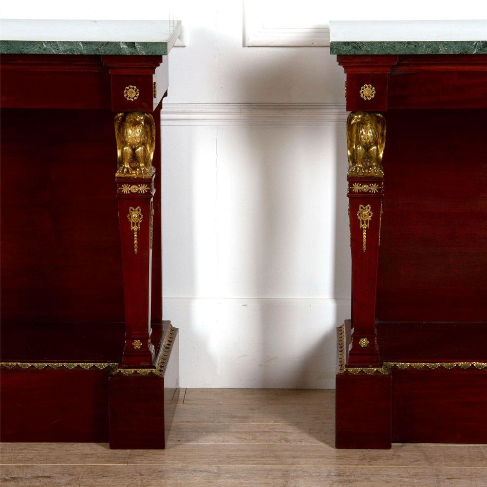 Pair of Empire Console Tables CO527261
