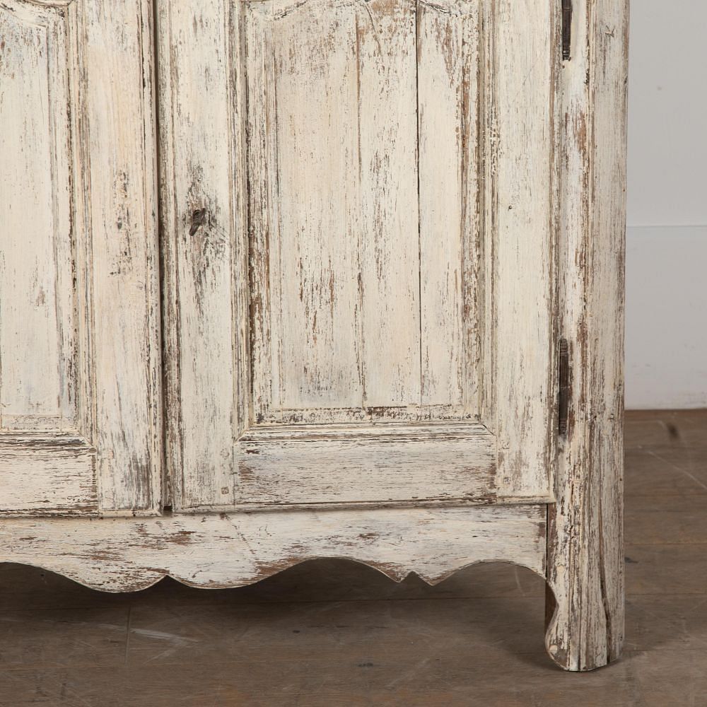 19th Century French Painted Corner Cupboard CU1430159