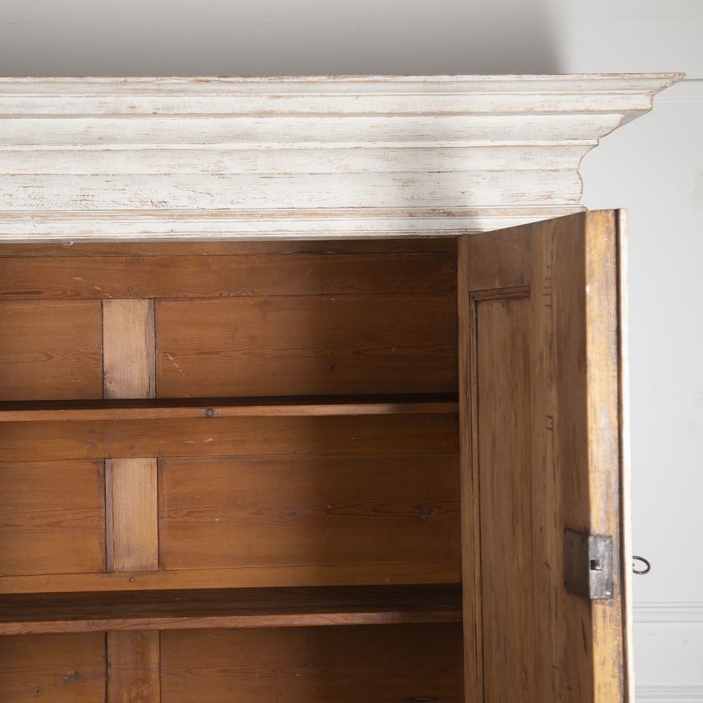 Large 18th Century Swedish Baroque Cabinet CU6023930