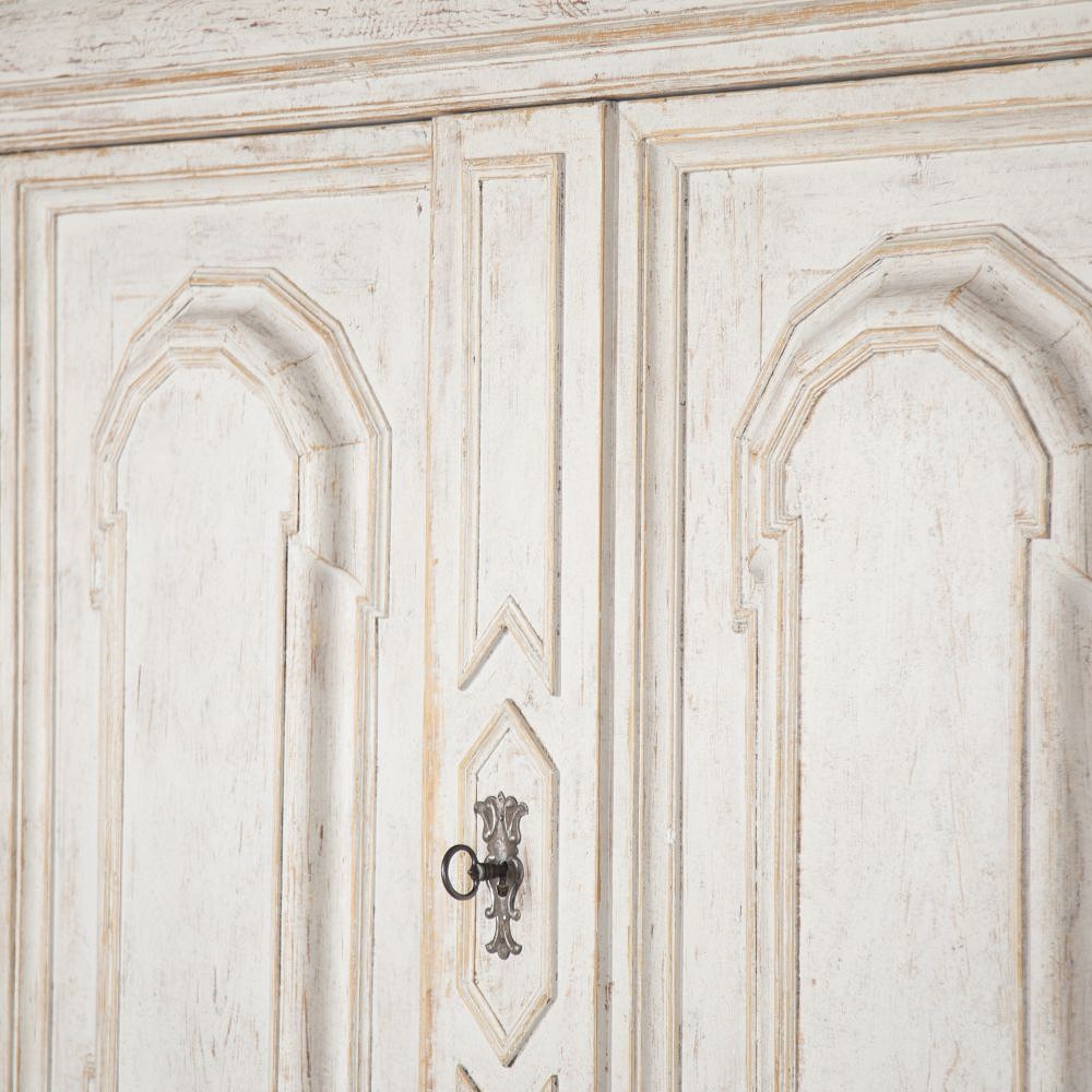 Large 18th Century Swedish Baroque Cabinet CU6023930