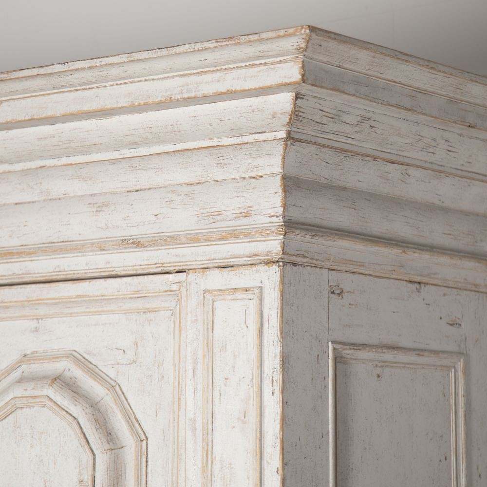 Large 18th Century Swedish Baroque Cabinet CU6023930