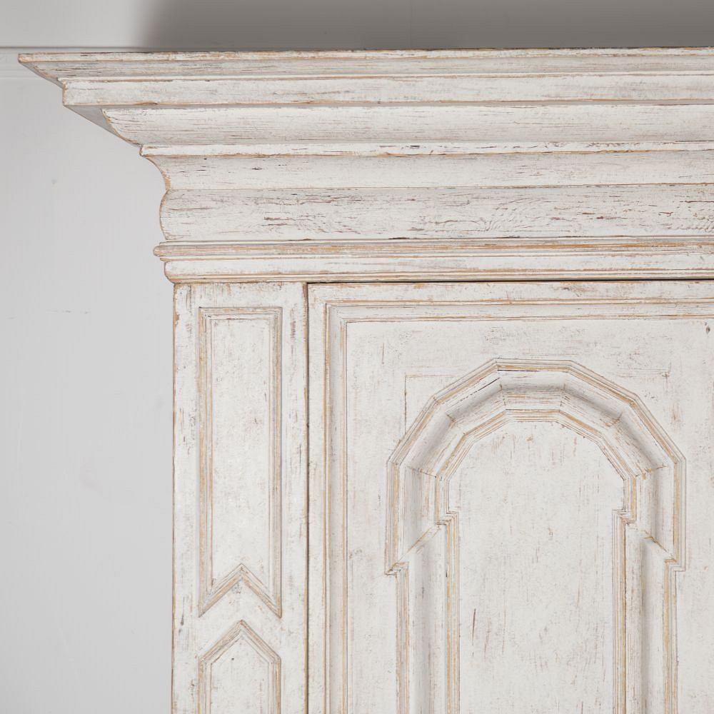 Large 18th Century Swedish Baroque Cabinet CU6023930