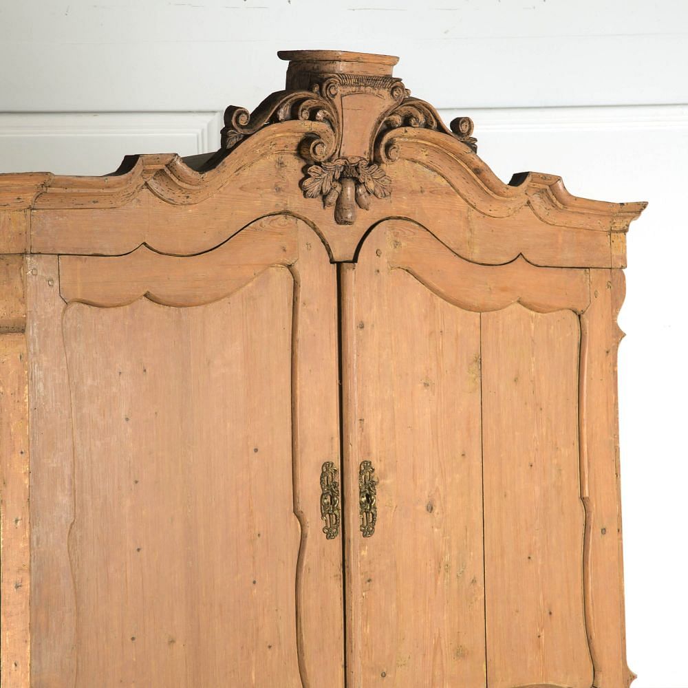 SALE: 18th Century Dutch Pale Pink Country Cabinet CU609294