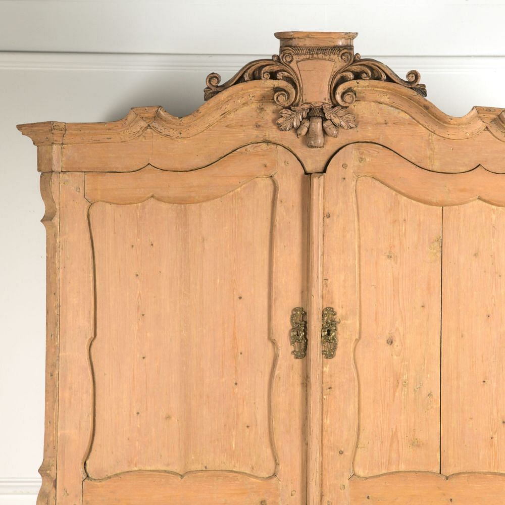 SALE: 18th Century Dutch Pale Pink Country Cabinet CU609294