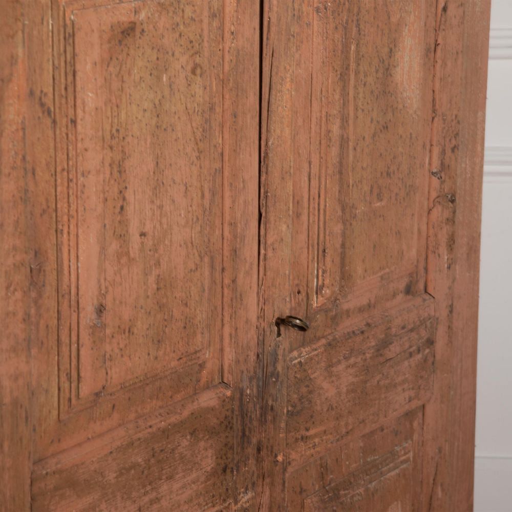 19th Century Italian Cupboard in Original Ochre Paint CU7531175