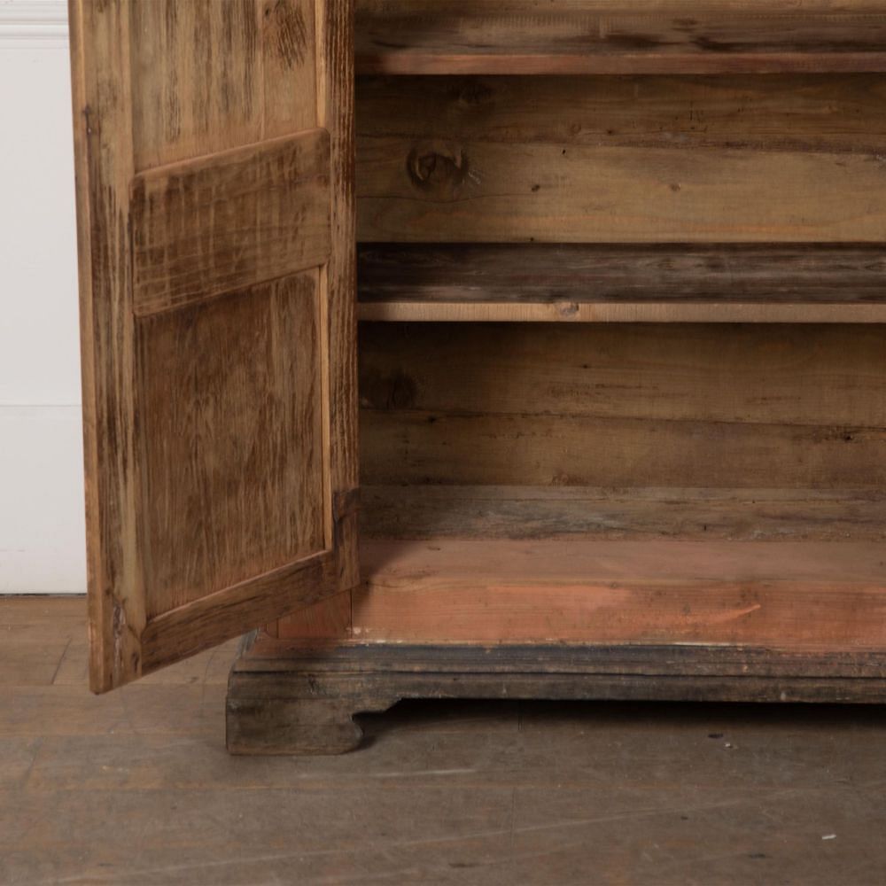 19th Century Italian Cupboard in Original Ochre Paint CU7531175