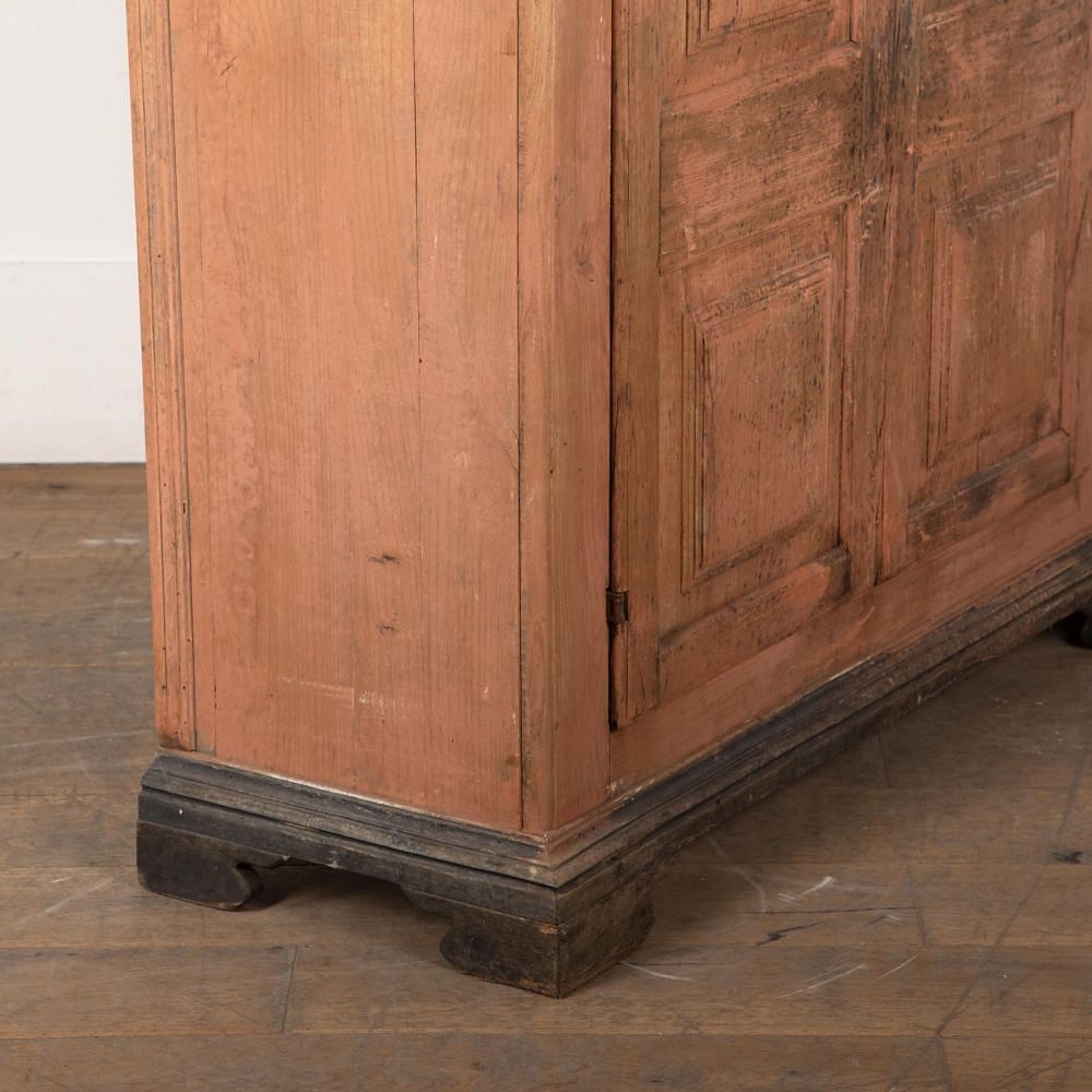 19th Century Italian Cupboard in Original Ochre Paint CU7531175