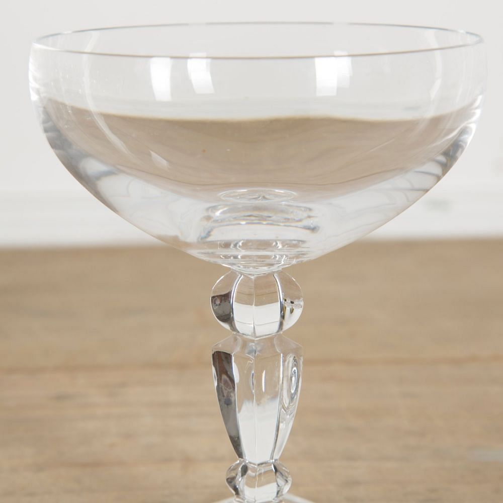 Set of Twelve Contemporary Bohemia Crystal Champagne Coupes DA1510064