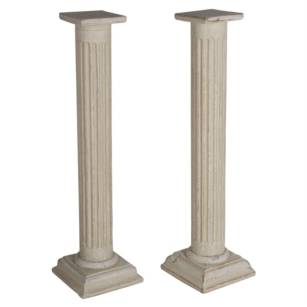 Pair Of Reeded Columns DA154184