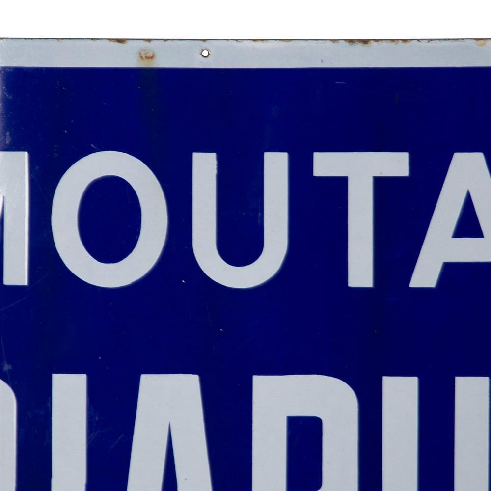 Large 19th Century French 'Moutarde Diaphane' Sign DA1559471