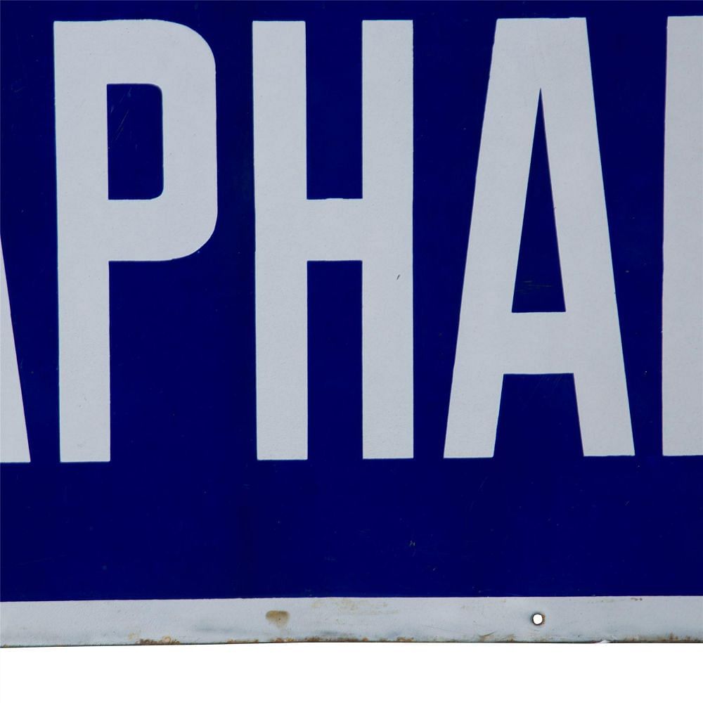 Large 19th Century French 'Moutarde Diaphane' Sign DA1559471