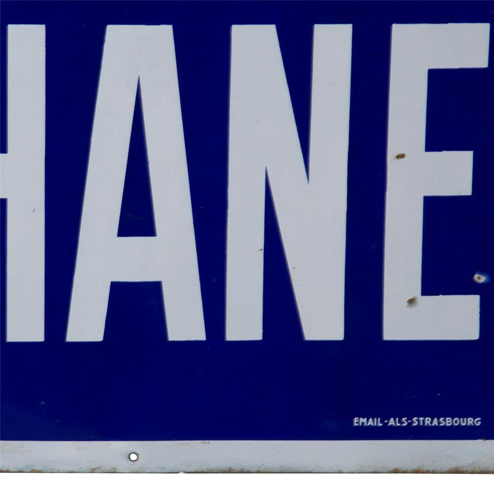 Large 19th Century French 'Moutarde Diaphane' Sign DA1559471