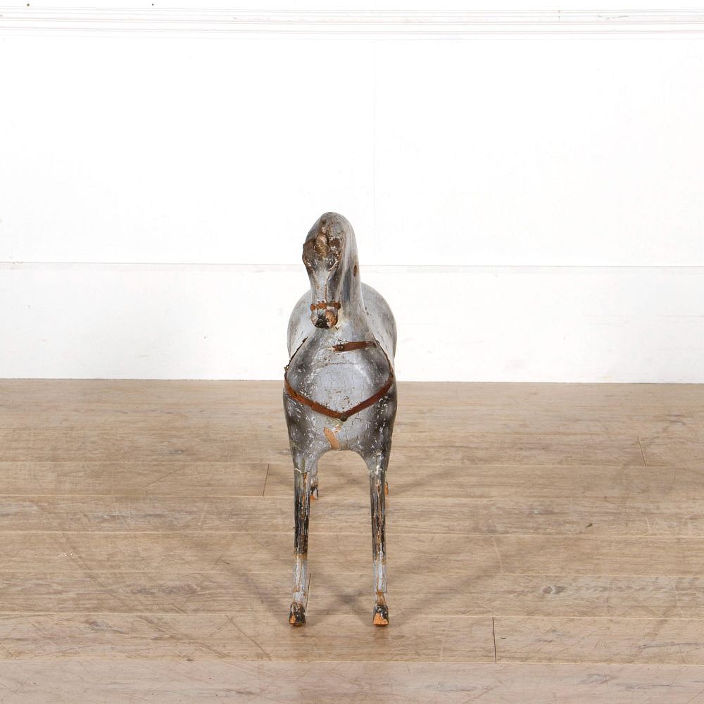 19th Century French Gesso and Wood Horse DA2010332