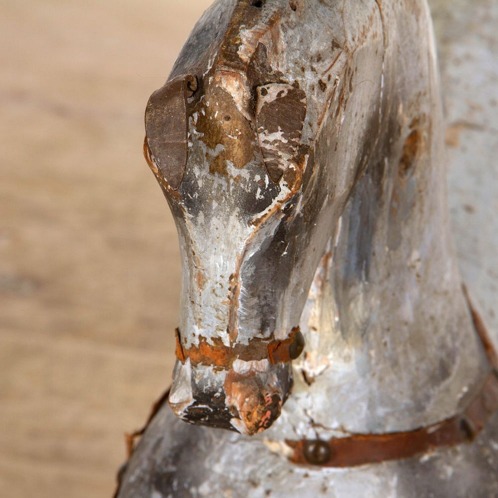 19th Century French Gesso and Wood Horse DA2010332