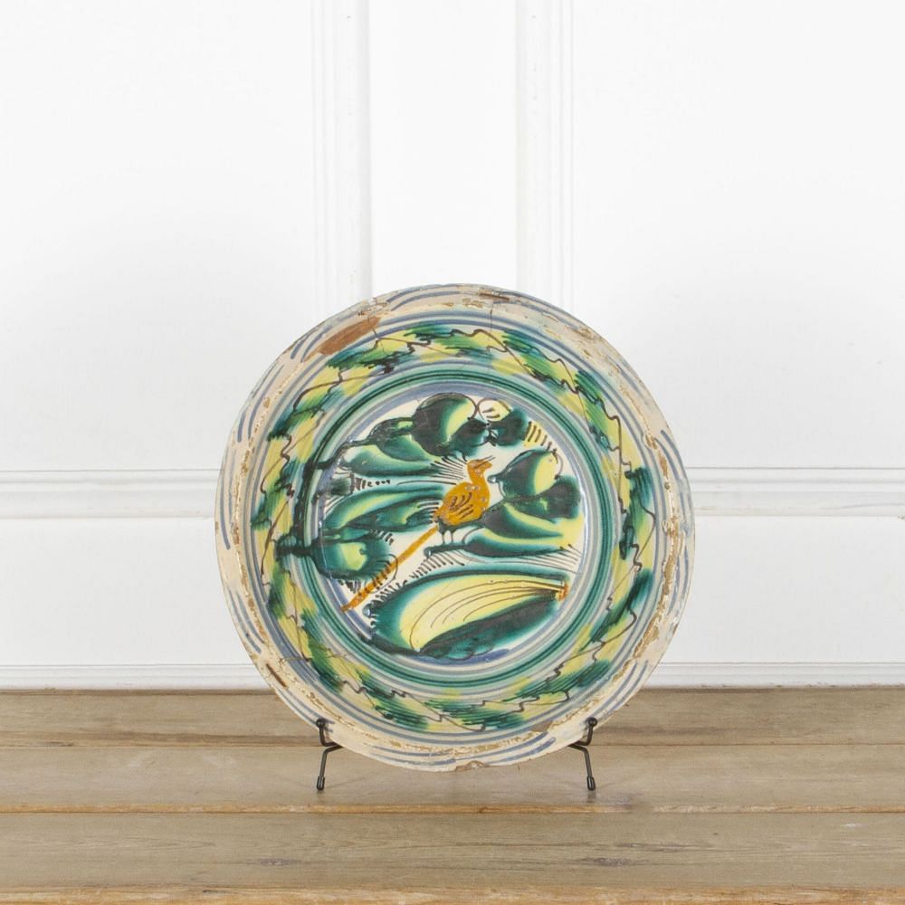 19th Century Spanish Lebrillo De Triana Bowl DA2333401