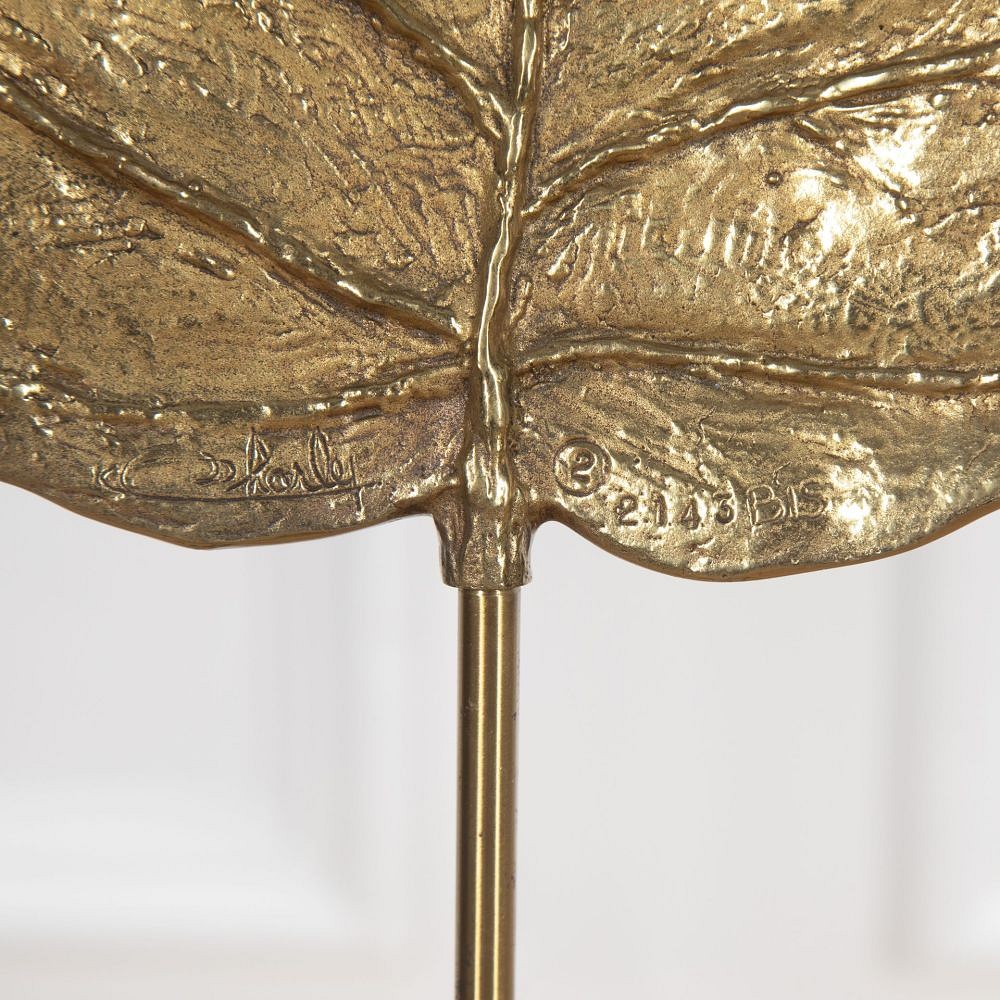 Pair of Large Gilt Bronze Leaf Castings by Chrystaine Charles DA2933566
