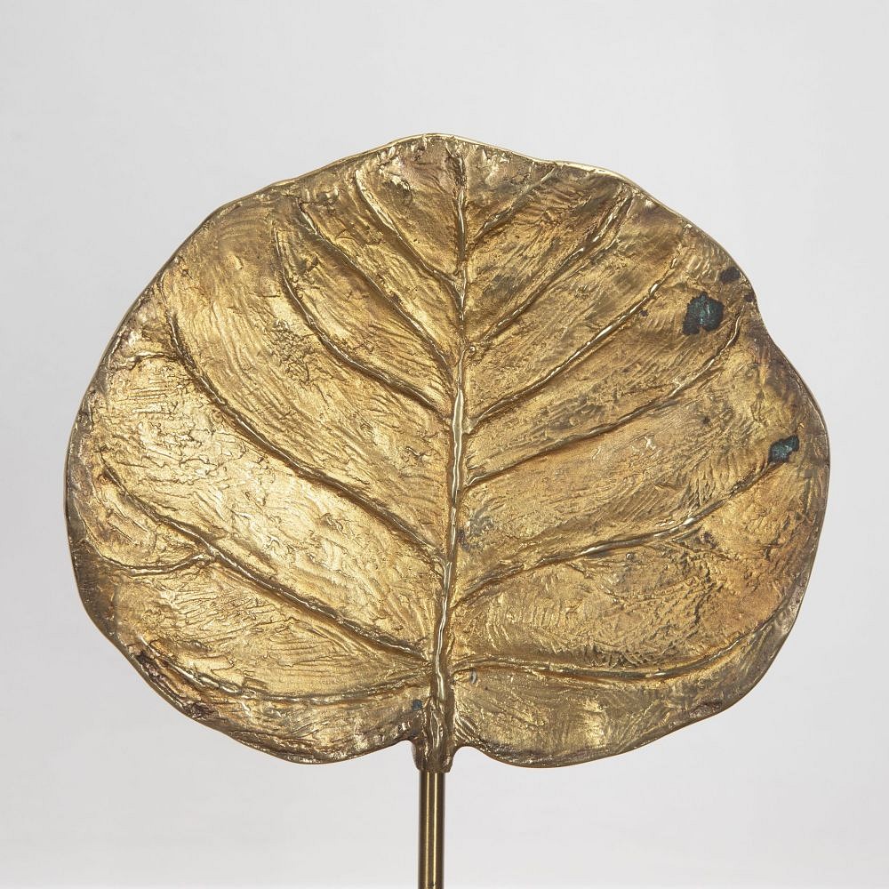 Pair of Large Gilt Bronze Leaf Castings by Chrystaine Charles DA2933566