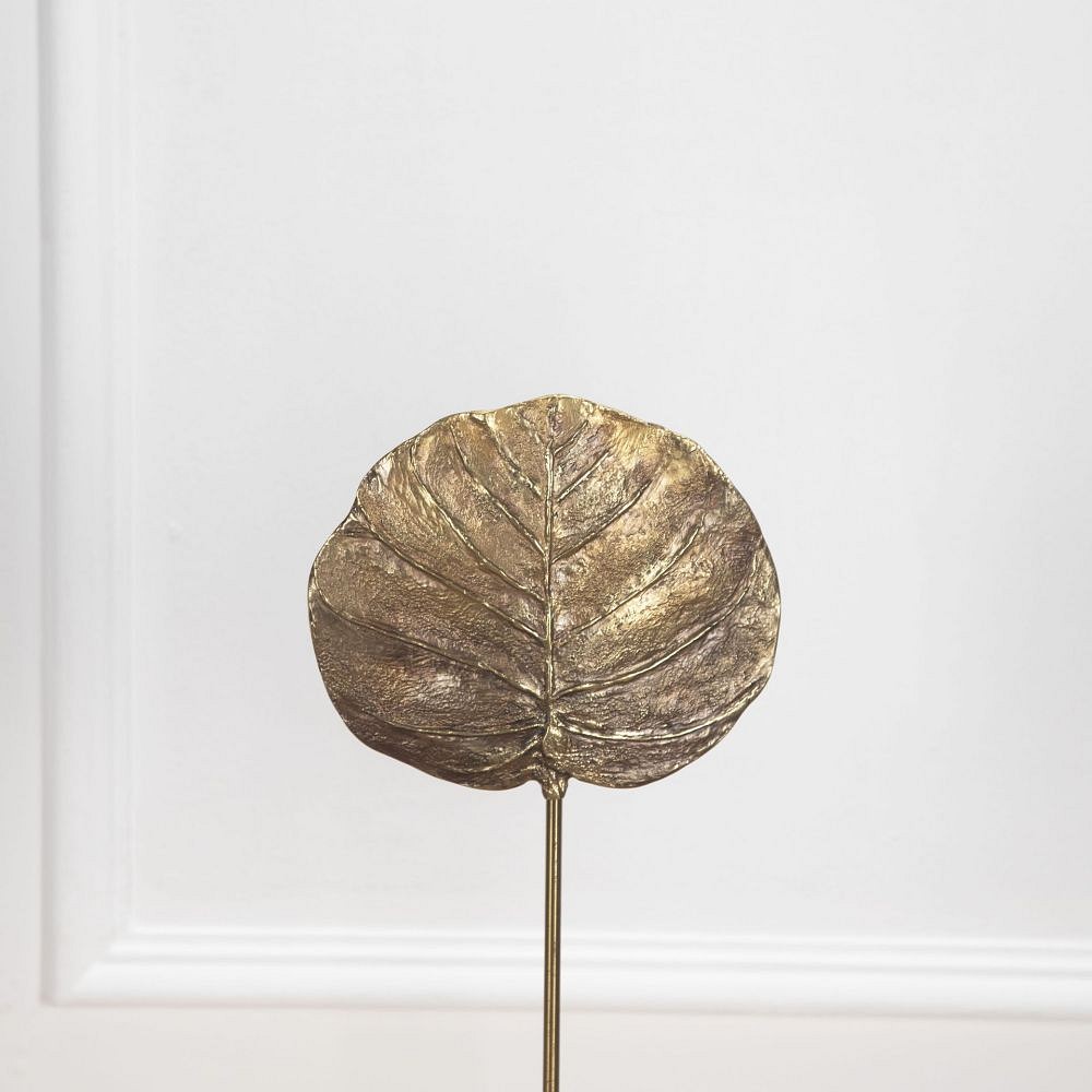 Pair of Large Gilt Bronze Leaf Castings by Chrystaine Charles DA2933566