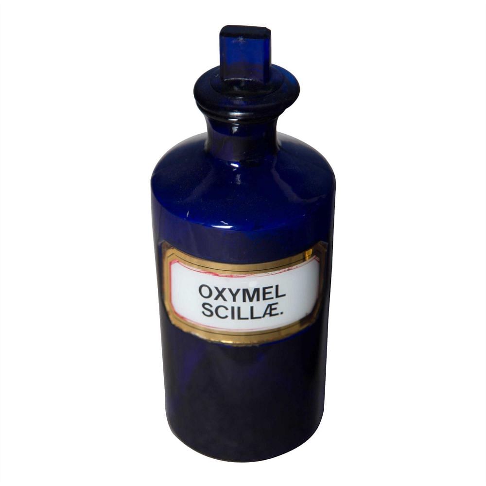 Pair of Bristol Blue Chemist Bottles DA3555710