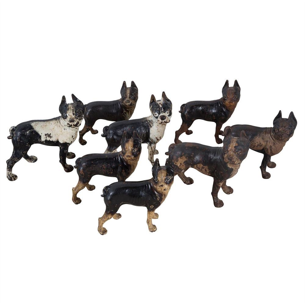 Collection of Boston Terrior Door Stops DA357818