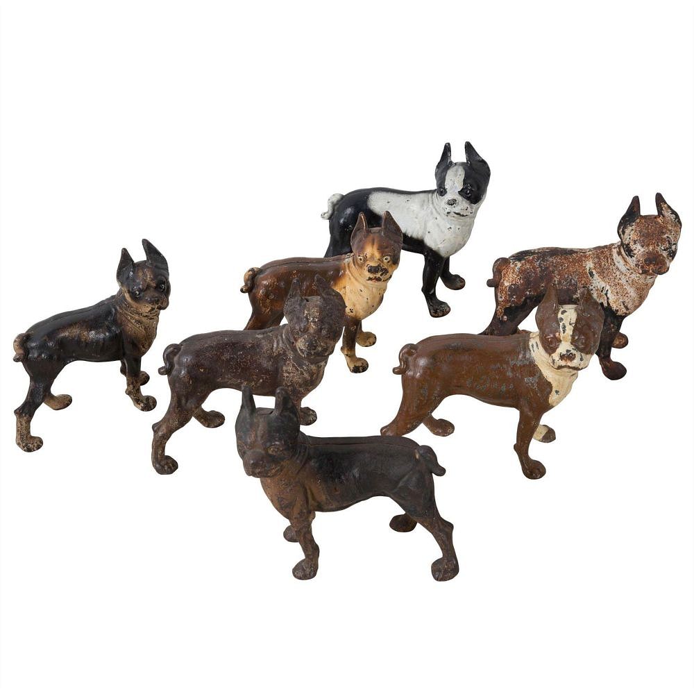 Collection of Boston Terrior Door Stops DA357818