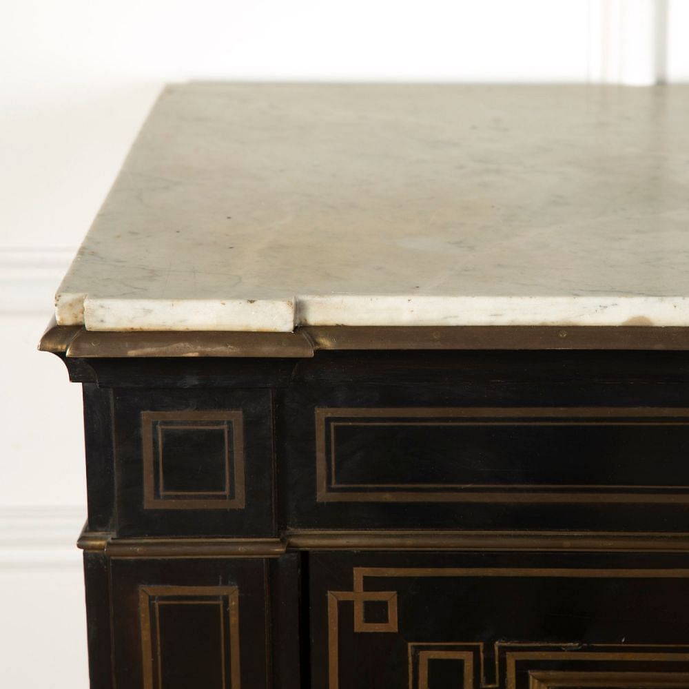 Ebonised Pedestal Cabinet DA3611012