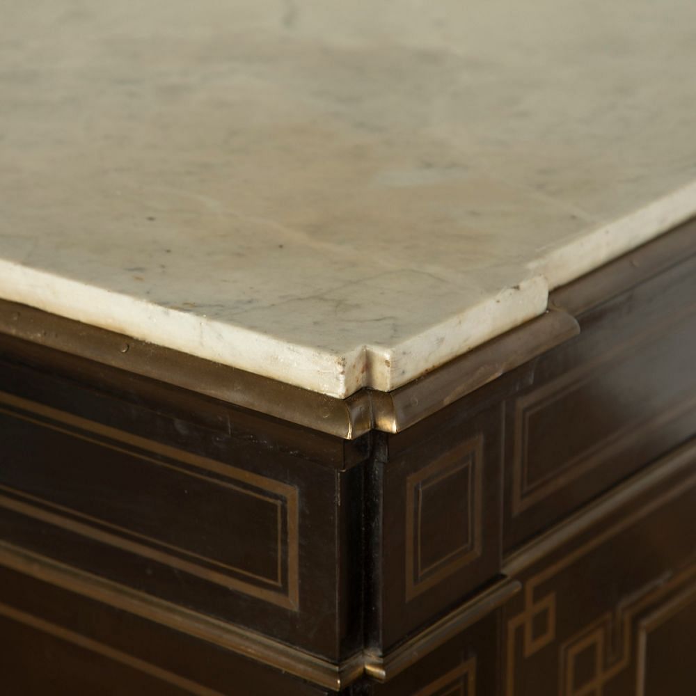 Ebonised Pedestal Cabinet DA3611012