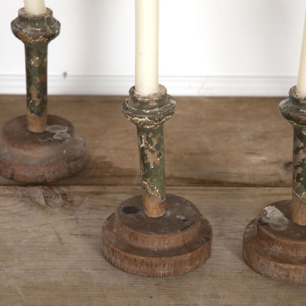 Set of Four Early 20th Century Swedish Candlesticks DA3722190