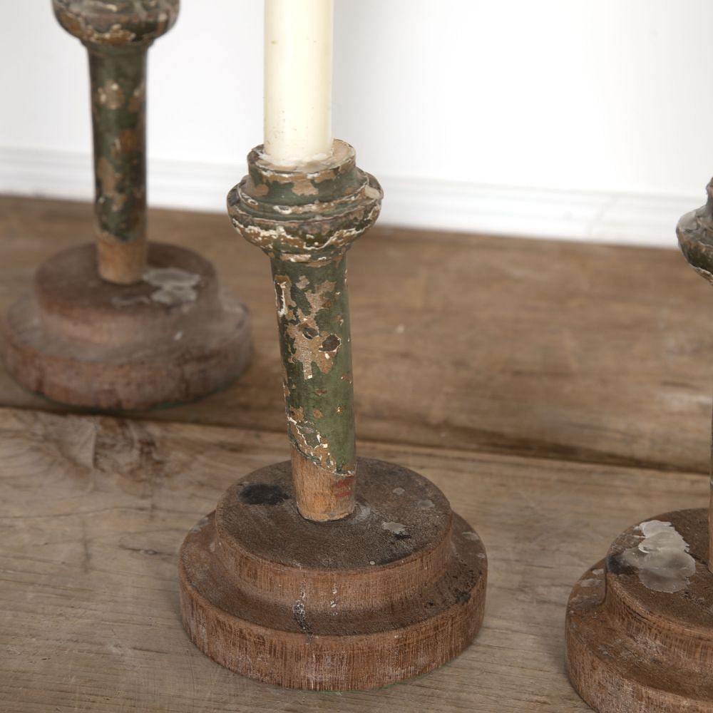 Set of Four Early 20th Century Swedish Candlesticks DA3722190