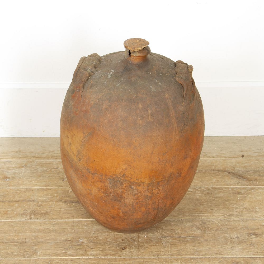 Early 19th Century French Terracotta Olive Oil Pot DA4517215