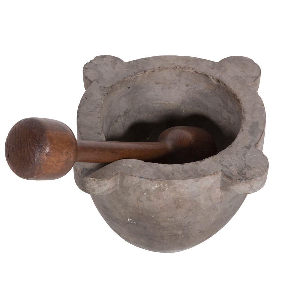 Large 19th Century Italian Marble Pestle and Mortar DA4559705