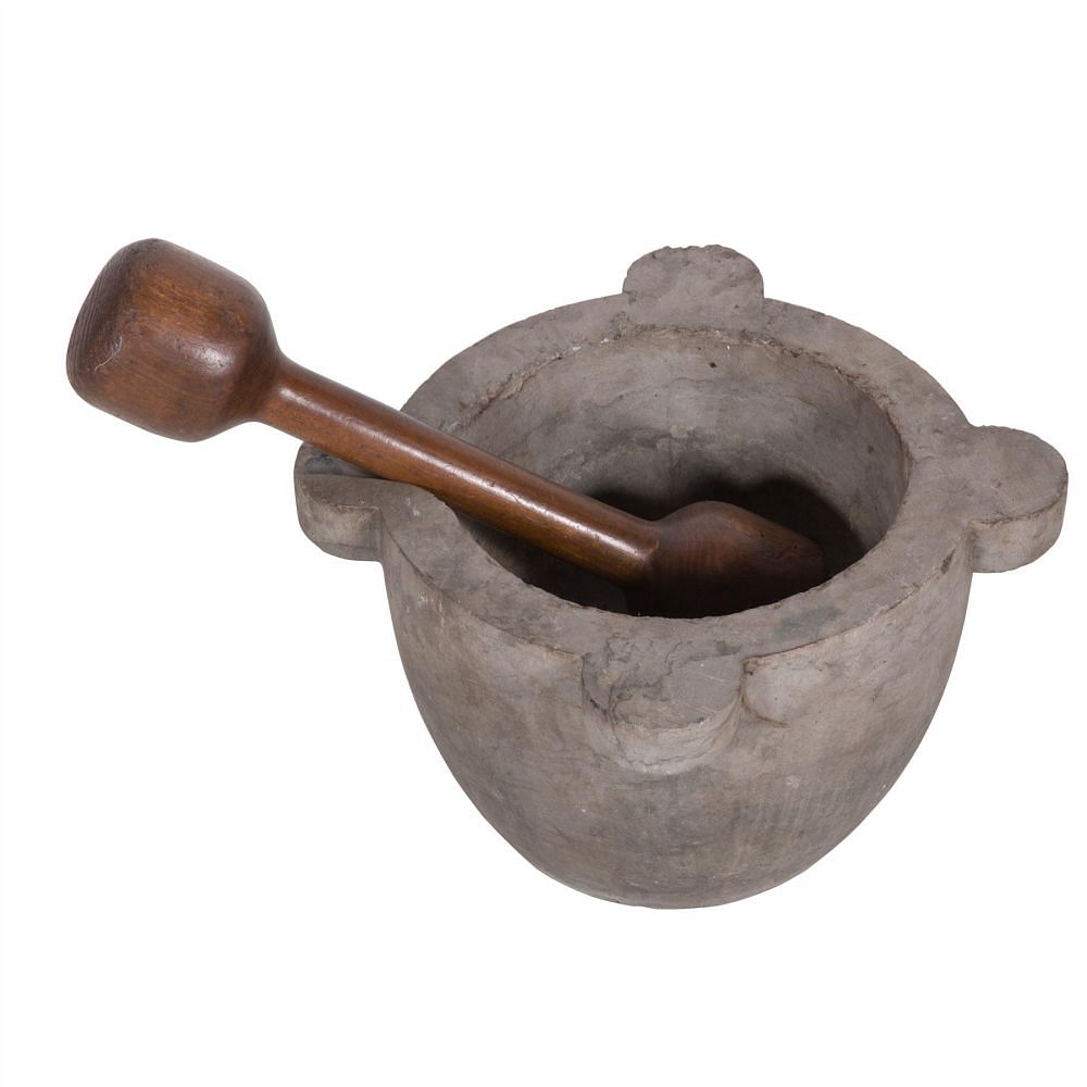 Large 19th Century Italian Marble Pestle and Mortar DA4559705