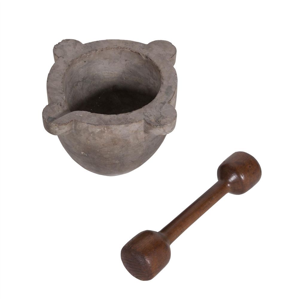 Large 19th Century Italian Marble Pestle and Mortar DA4559705