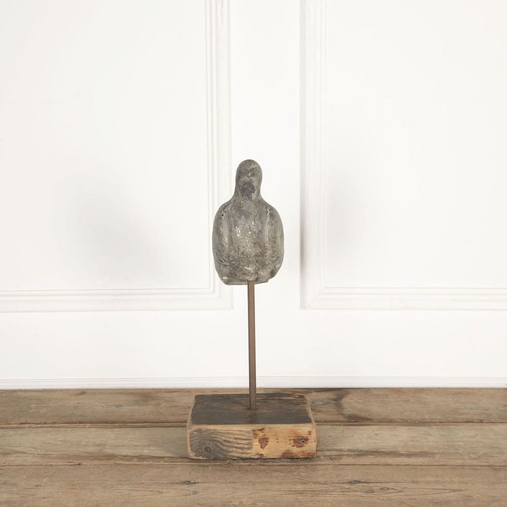 19th Century Estate Made Lead Decoy Pigeon DA9033224