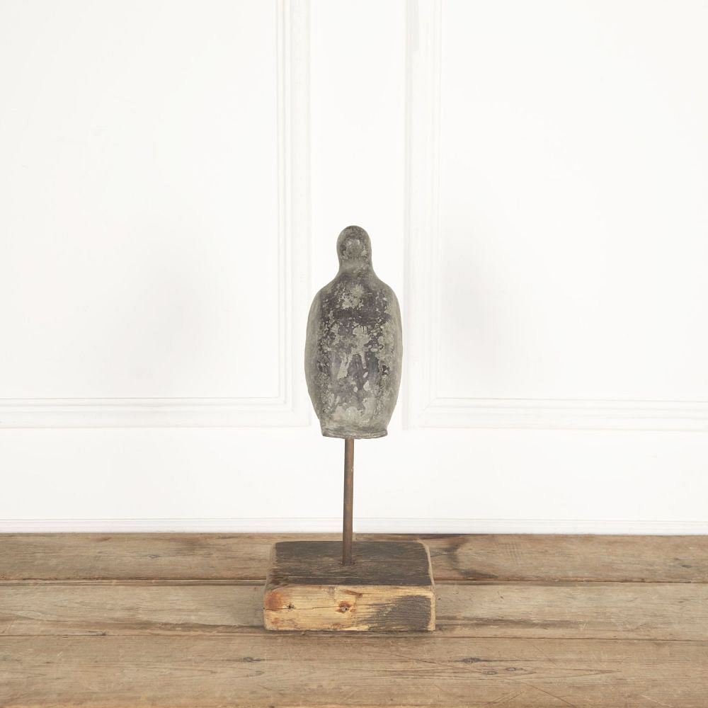 19th Century Estate Made Lead Decoy Pigeon DA9033224