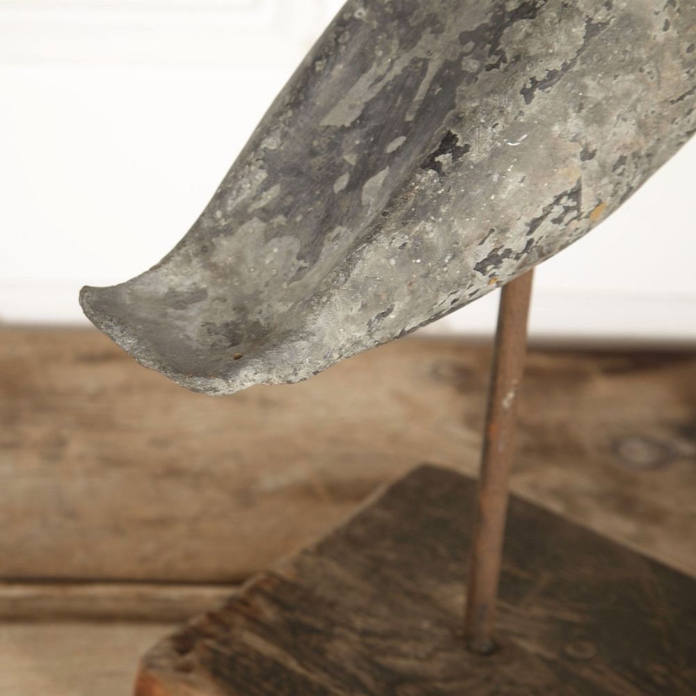 19th Century Estate Made Lead Decoy Pigeon DA9033224