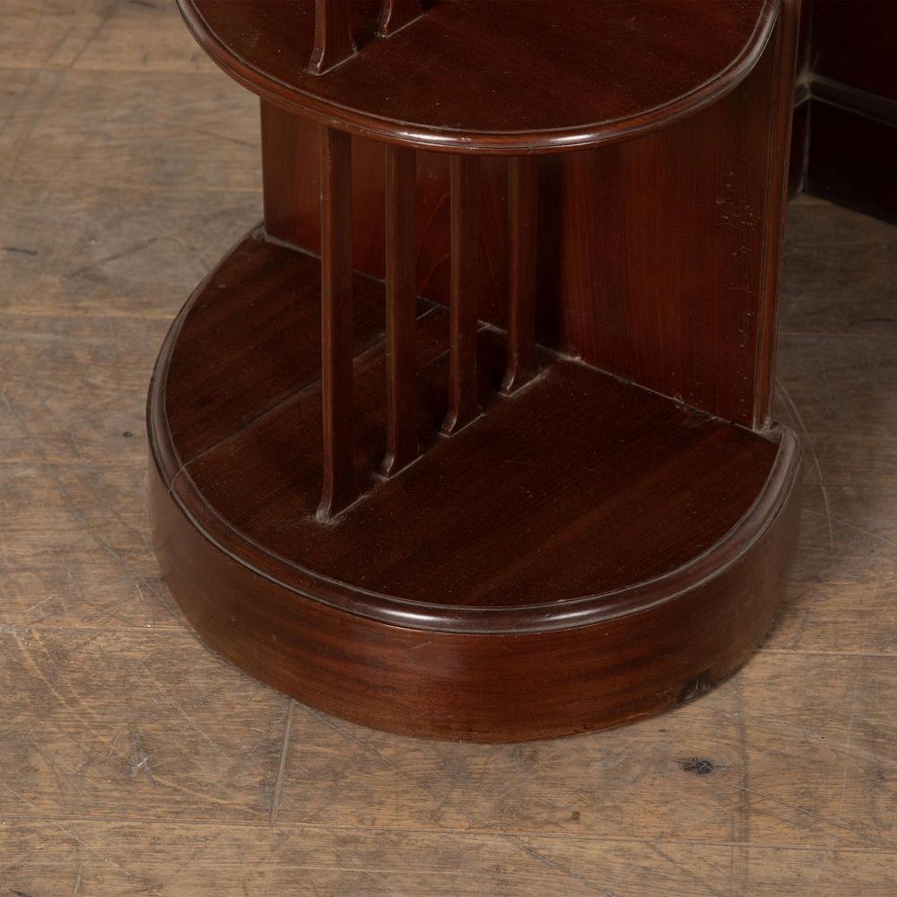 Early 20th Century Edwardian Mahogany Skeleton Kidney Desk DB6330122