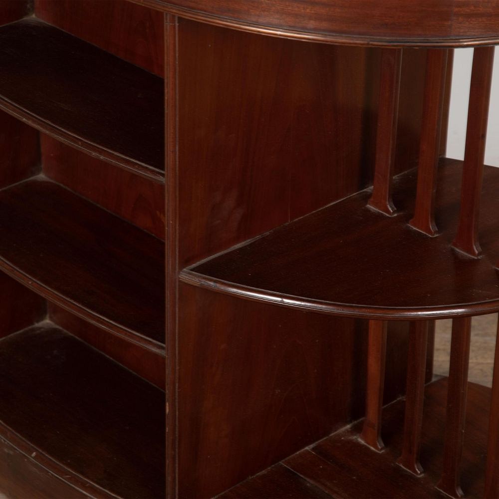 Early 20th Century Edwardian Mahogany Skeleton Kidney Desk DB6330122