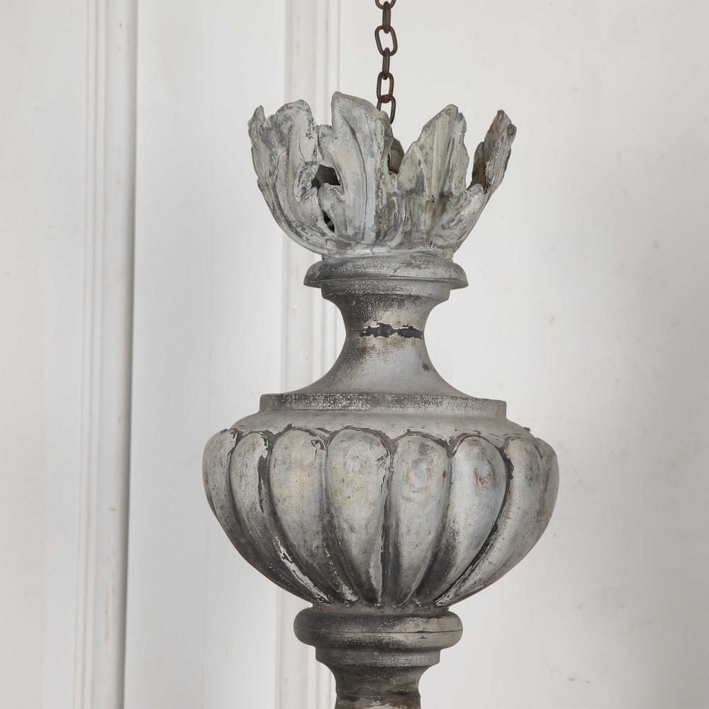 19th Century French Finial Chandelier LC0927786