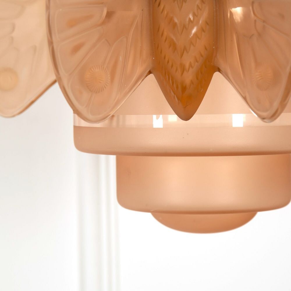 SALE: 20th Century French Art Deco Glass Butterfly Light LC159056