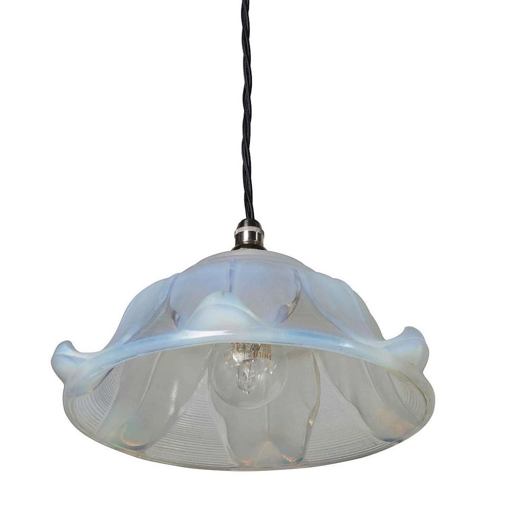 Art Deco Vaseline Pendant LC354739
