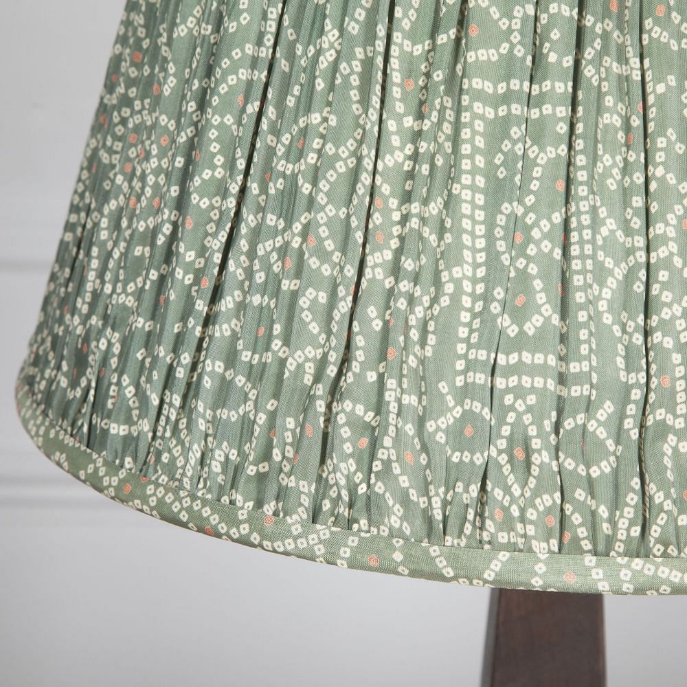 40cm Teal Bandani Silk Lampshade LS6633269